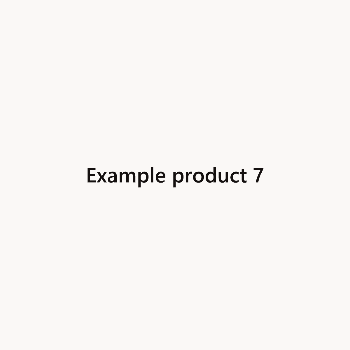 Example product 7 plush
